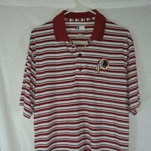 NFL Team Apparel TX3 Cool Striped Polo Size M